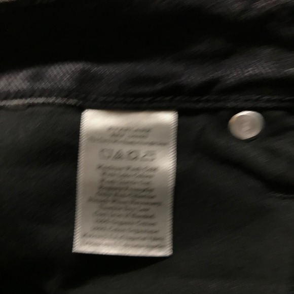 Everlane Jeans Womens 27 Black Curvy 90s Cheeky High Rise Straight Button Fly - Picture 8 of 14